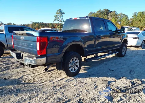 2020 Ford F-250 Xlt из США, поврежденный, VIN 1FT7W2BN2LEC62224